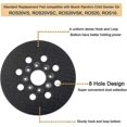 thumbnail image 3 of 125 mm Sanding Pad Compatible with Bosch GEX 125-1 AE, PEX 220 A, PEX 220 AE, Skil 7402/7490, 3 of 5