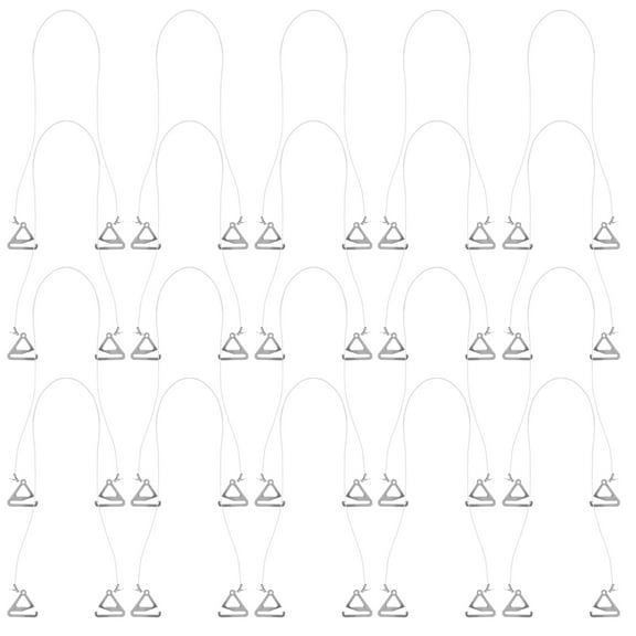 WHAMVOX 10 Pairs Transparent Invisible Shoulder Strap Child