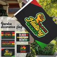 thumbnail image 3 of US Bla History Month Garden Flag Cause port Dective Banner Yard, 3 of 8