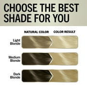 Schwarzkopf Keratin Blonde Hair Dye Platinum Blonde 001, Ultra Lightening Permanent Color, 1 Use