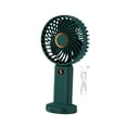 thumbnail image 1 of Mini ventilador portátil de 5 velocidades, ventilador de refrigeración personal, ventilador de escritorio pequeño personal Verde, 1 of 9