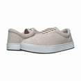 thumbnail image 2 of MaCae Unisex Knitting Lace Up Fashion Shoe With Unique Sole, Lace Sneakers, Knit Shoes, Comfy Sneakers, Casual Shoes,  Fashion Sneakers - Recycled Linen Beige/Blue Frogs, 6M/8W, 2 of 7