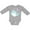 AC-Heather Grey, variant on Inktastic Happy 1st Birthday with Cute Narwhal Stars and Bubbles Boys or Girls Long Sleeve Baby Bodysuit