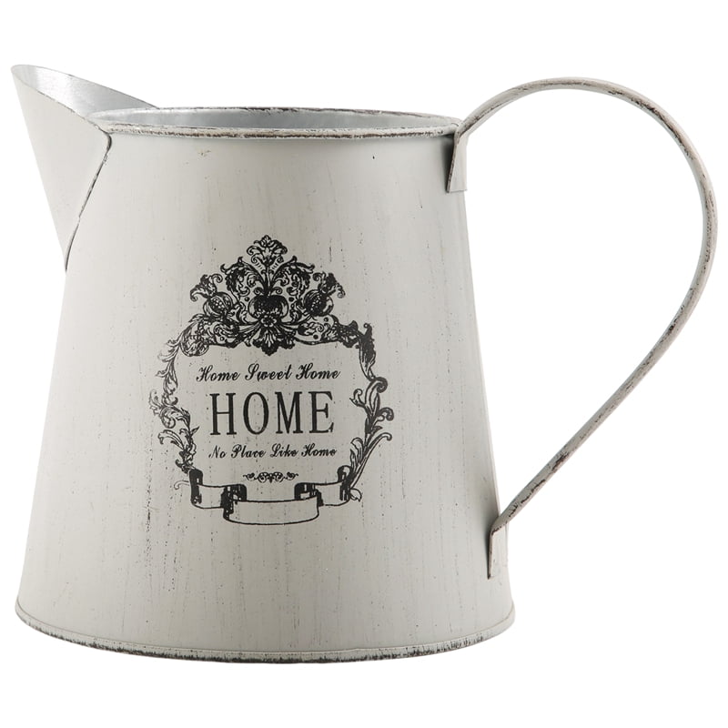 Antique French Style Country Rustic Jug Pitcher Flower Vase for Wedding