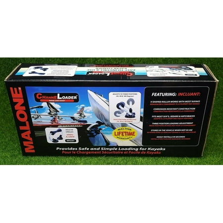 UPC: 0856100008398 | Malone ChanneLoader Universal Roll-on Kayak Load Assist Module – MPG367