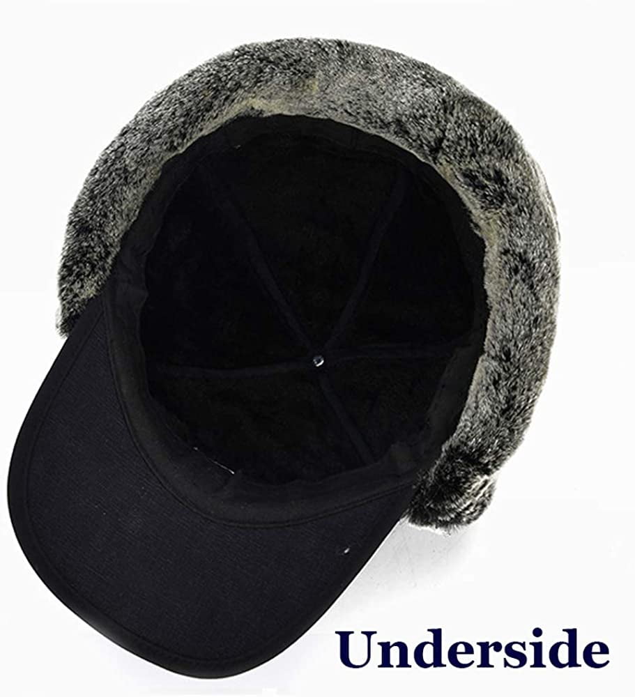 GRNSHTS Winter Warm Facemask Cap, 3 in 1 Bomber Hat with
