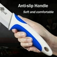 thumbnail image 5 of 3-Piece Sharp Ceramic Knife Set with Covers - Stain Resistant White Blade Rust Proof Kitchen Knives Household Vegetables Slicing Tool, 5 of 8