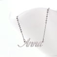 thumbnail image 3 of Anna Name Necklace Initial Letter Necklace Stainless Steel Jewlery Graduation Gifts, 3 of 3