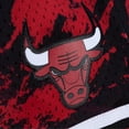 thumbnail image 4 of Women's Mitchell & Ness  Black Chicago Bulls Marble Shorts, 4 of 4