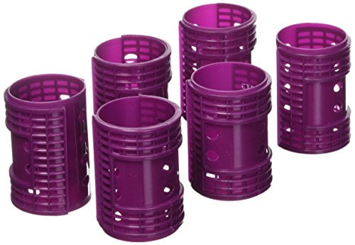 Diane Snap On Magnetic Roller, Purple, 1.75', 6/bag