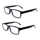 thumbnail image 1 of lentes de lectura retro 1.25 negro 2 piezas, 1 of 6