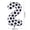 Two, variant on 40in Black And White Soccer Ball Number 9 Football Balloon Large Digit 9 | Suitable For Birthday Soccer Themed Party Decorations