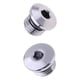 thumbnail image 1 of De 2 Reguladores De Buceo De Baja Junta Tórica A Prueba De - 3/8 "y 7/16", Plata, Acero Inoxidable 316 De, 1 of 9