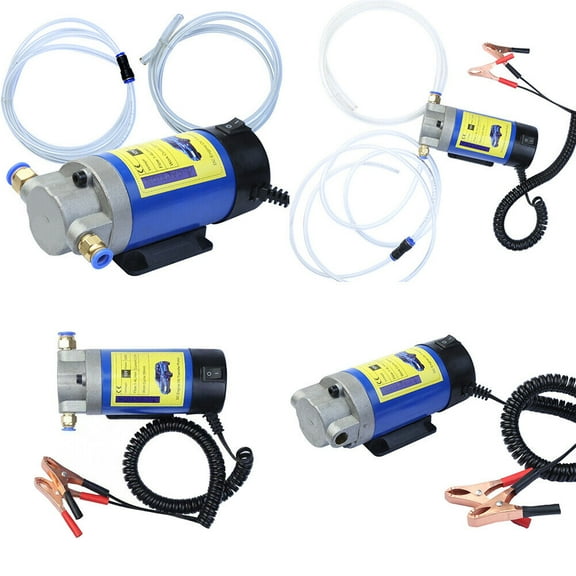 US Miniature 12V 4 Litre Petrol Oil Fluid Extractor Pump Transfer Engine Vacuum