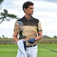 thumbnail image 4 of Lsque Pikmin Pattern Golf Shirts for Men Dry Fit Print Moisture Wicking Performance Short Sleeve Polo Shirt-4X-Large, 4 of 7