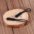 thumbnail image 3 of 10x Zipper Pulls Slider Cord Rope Puller Ends Lock Zip Clip Buckle For Bag EDC Black, 3 of 3