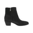 thumbnail image 2 of Vionic Womens Shantelle Zipper Nubuck Ankle Boots, 2 of 3