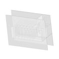 thumbnail image 5 of Flower Vase Rectangular Modern Modern Vase Hydroponics Plant Holder Decorative Art Vase Centerpiece for Anniversary Celebration Home A, 5 of 7