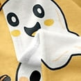thumbnail image 5 of Cartoon White Ghost Throw Blanket Happy Halloween Theme Autumn Pumpkin Bed Blanket for Kids Teens Adults Watercolor Cute Flowers Hippie Decor Flannel Blanket for Housewarming Twin 60x80, 5 of 6