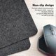 thumbnail image 4 of Felt desk mat, large mouse pad, non-slip, silent, desktop blotting paper, desktop protection pad (dark gray), 4 of 5