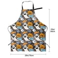 thumbnail image 6 of Goofa Happy Halloween2 Printed Waterproof Apron 33" Chef Aprons for Men Heavy Duty Chemical Work Apron Adjustable Bib Apron, 6 of 9