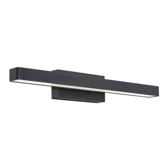 AFX Brock LED Vanity Light Black - 18"
