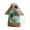 Blue, variant on mdesiwst Garden Bird House Spacious Hole Hand-Painted Birdhouse Resin Waterproof Outdoor Hanging Birdhouse Sunproof for Bluebird Hummingbird Wren Finch Cardinals