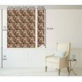 thumbnail image 5 of Ambesonne Wildflowers Peel & Stick Wallpaper for Home, Abstract Floral Pattern, 13"x72", Pale Vermilion Taupe, 5 of 5
