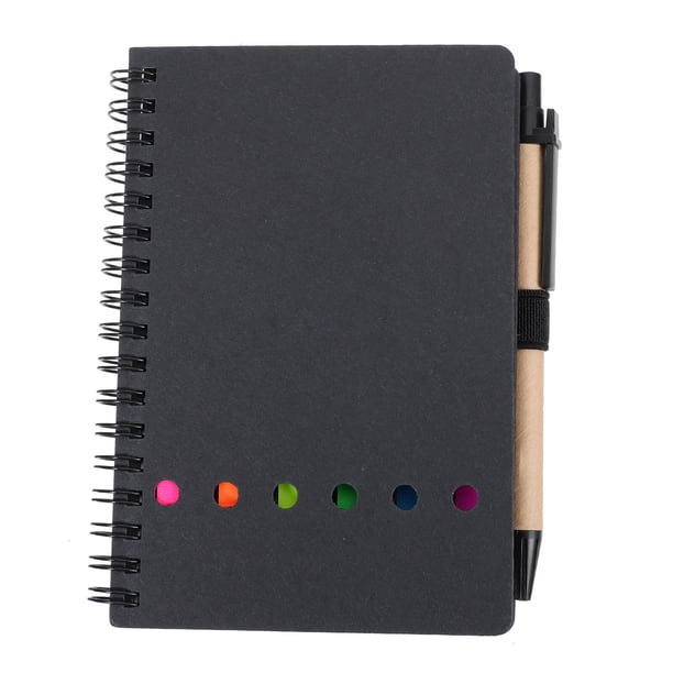 1 set Notebook con notas adhesivo Office Memo Planear Libro de planificación con pluma