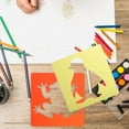 thumbnail image 4 of MasteelfCA 24 Pcs Pochoirs de Trottoir en Forme d'Animaux Lavables, 4 of 7