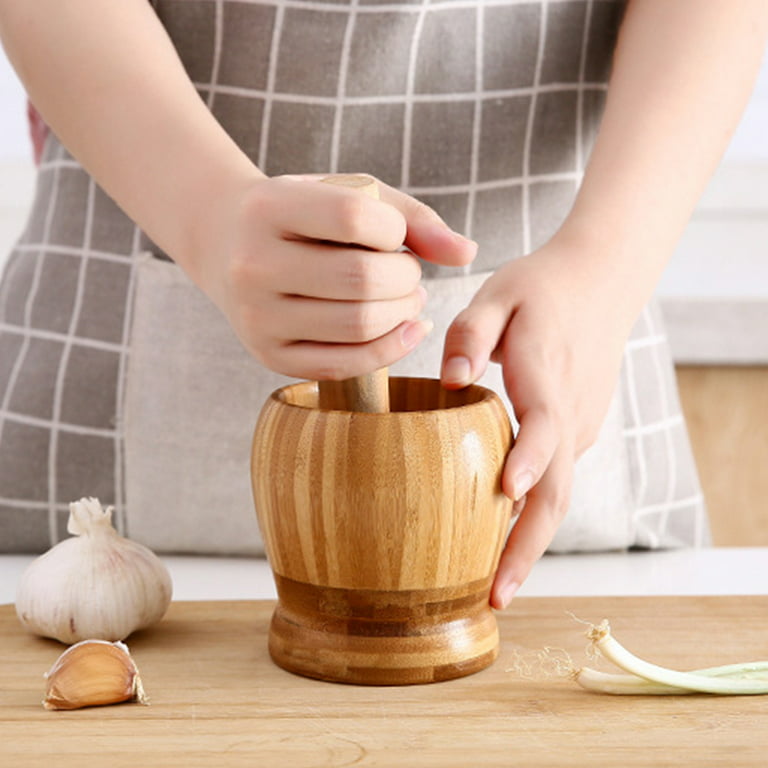 Garlic Crusher, Garlic Masher, Cherry Muddler, Unique Kitchen Tool –  Schoolhouse Woodcrafts
