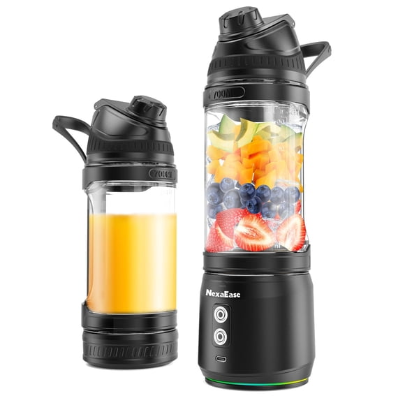 Licuadora personal portátil NexaEase 700ml USB-C 240W