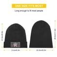 thumbnail image 2 of WWE Winter Beanie Hats for Men Women, Warm Cozy Knitted Cuffed Skull Cap, 2 of 8