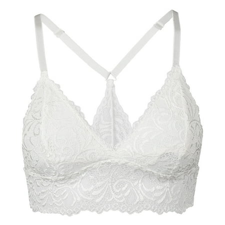 

Female Bras Camisole Sexy Lace Vest Cross Beauty Back Comfortable Underwear