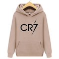 thumbnail image 3 of Cr7 Imprimé Mode Urbaine Star du Football Hommes Femmes Chandails en Molleton Mode Chandails à Capuchon Tops, 3 of 5