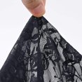 thumbnail image 6 of TANBOM Men's Floral Lace Short Sleeve Open Front Belted Kimono Sleepwear Robe, Dark Gray, 1-Pack, M, 6 of 6