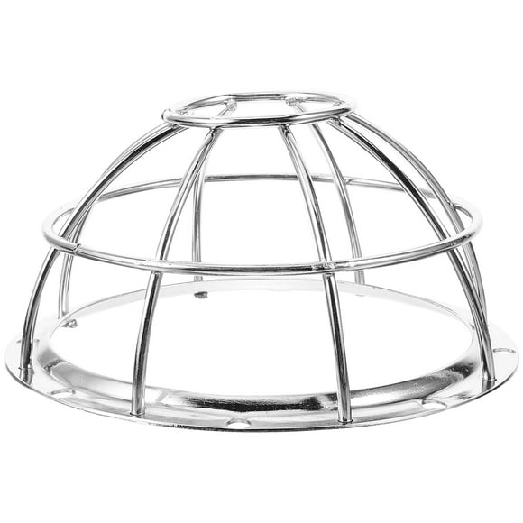 Cubierta de detector de humo Soporte de detector de humo Jaula de protección de cubierta de detector de humo para suministro de sistema de detector de humo de 106-132 mm