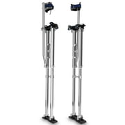 Drywall Stilts 48" - 64" Height Adjustable Lifts Aluminum Tool for Painting Finishing Pruning Branches or Cleaning