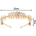 thumbnail image 2 of LIURUIJIA Roman Goddess Headband, Women's Headband, Gold Headpiece, Bridal Hair Hoop, Girls Laurel Wreath Hair Accessories, Golden Wedding Boho Leaf Hair Crown Accessories, 2 of 7