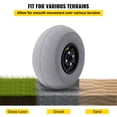 thumbnail image 5 of VEVOR Beach Balloon Wheels, 9" Replacement Sand Tires, PVC Cart Tires for Kayak Dolly, Canoe Cart and Buggy with Free Air Pump, 2-Pack, 5 of 9