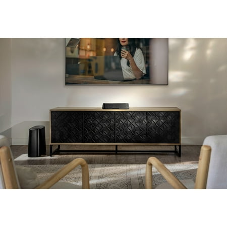 Polk Audio - MagniFi Mini AX 3.1 Ch Soundbar with Dolby Atmos and VoiceAdjust - Black