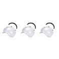 thumbnail image 1 of Guardoinrt Retro Style Universal Bubble Jet Visor For Motorcycle Helmet Windproof And Shockproof PC Transparent Color 3Set, 1 of 6