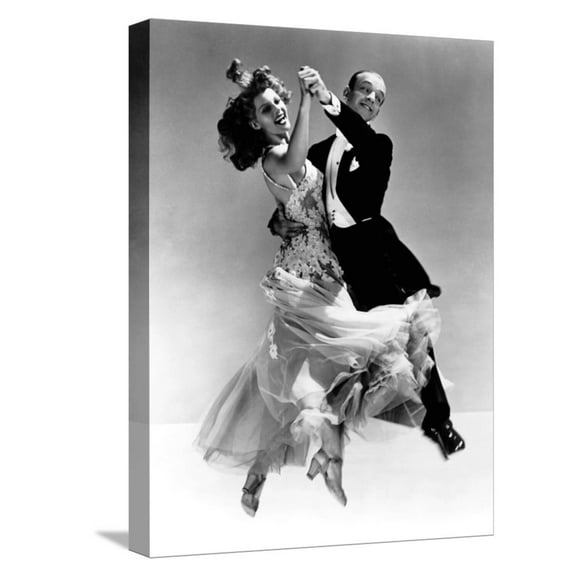 Art.com You Were Never Lovelier, Rita Hayowrth, Fred Astaire, 1942 Stretched Canvas Print Wall Art, 12" x 16"