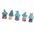 thumbnail image 3 of 5 Pcs Mini Statue de Maison en Pierre Modèle de Construction Table de Sable DIY Fait Main (Couleur Assortie), 3 of 8