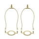 thumbnail image 2 of 2x Pantalla de lámpara Arpa Soporte de pantalla de lámpara Accesorios de soporte de lámpara Lámpara E26 desmontable Oro, 2 of 9
