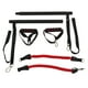 thumbnail image 4 of Kit de barra de pilates portátil con banda de resistencia ajustable, equipo de ejercicio de yoga para entrenamiento de pilates, 2 tubos de correas, 4 of 14