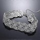 thumbnail image 5 of Rhinestone Choker Necklace Jewelry Adjustable Collar Necklaces Silver Chokers For Women And Girls 26-27s, 5 of 5