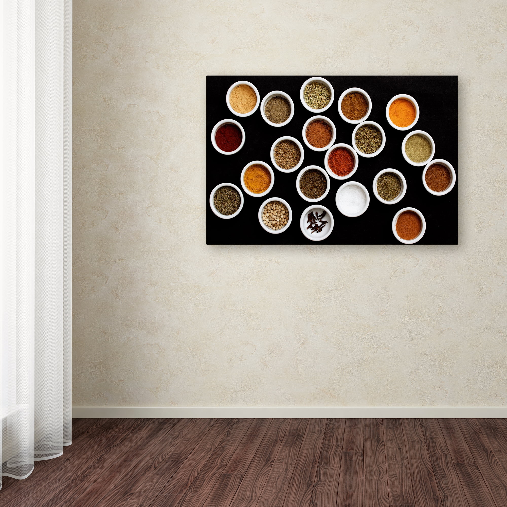 Trademark Fine Art '20 Flavors' Canvas Art by Sarah Saratonina