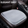 thumbnail image 4 of Seat Covers for Cars,Breathable Front Car Seat Cover Cooling Pad Reduces Wear & Dissipate Heat Quickly,Anti-Slip Ventilated Seat Covers Summer Car Accessories Fits Car Truck (Gray), 4 of 5