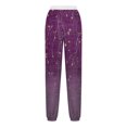 thumbnail image 4 of Birdeem Women Fashion Color Blocked Printed Drawstring Pants, 4 of 5
